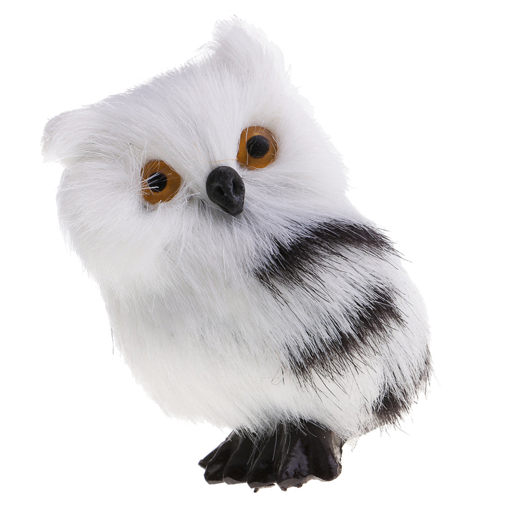 Simulation Lifelike Flying Owl With Wings for Home Garden Ornaments Right