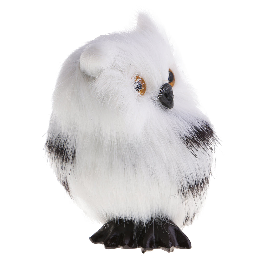 Simulation Lifelike Flying Owl With Wings for Home Garden Ornaments Right