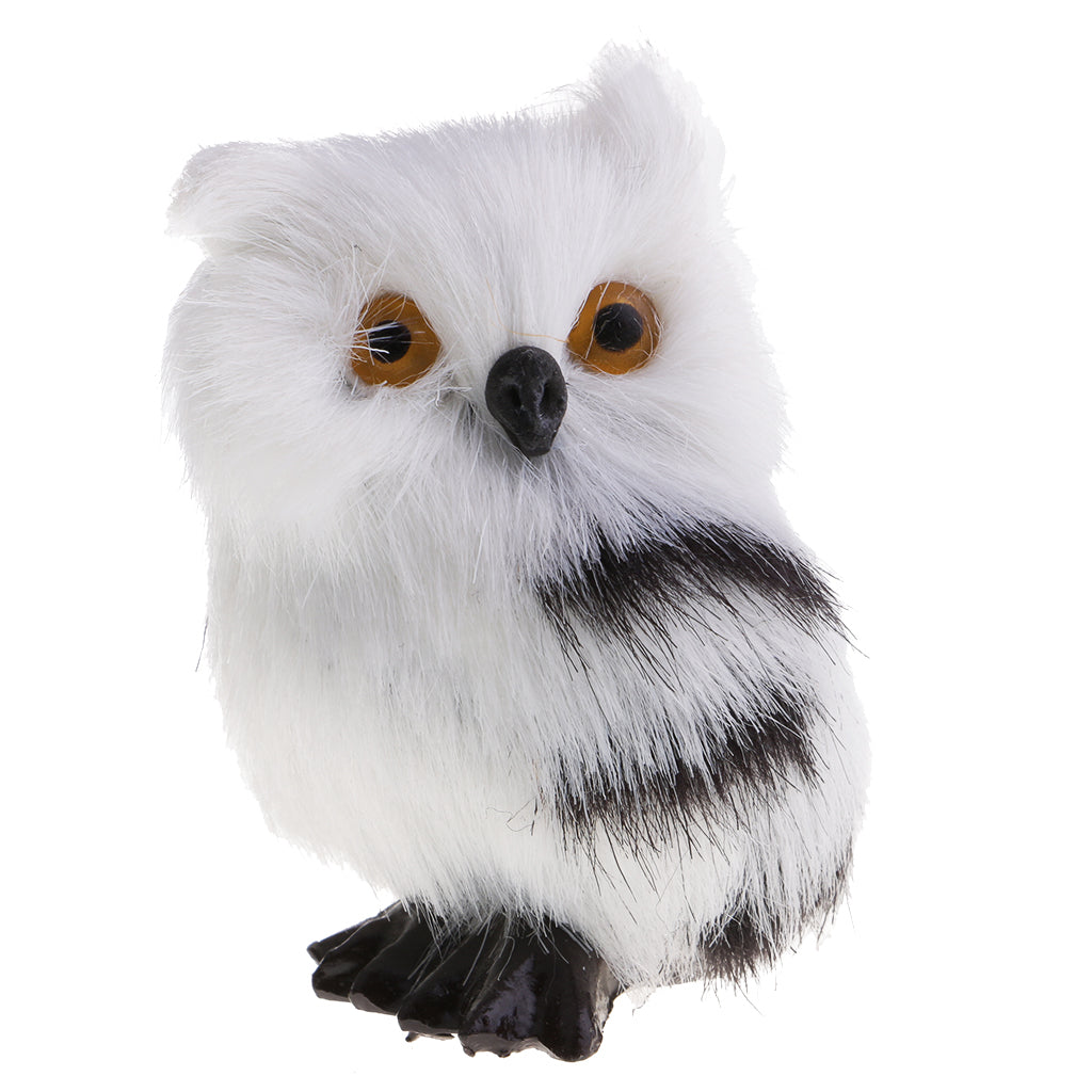 Simulation Lifelike Flying Owl With Wings for Home Garden Ornaments Right