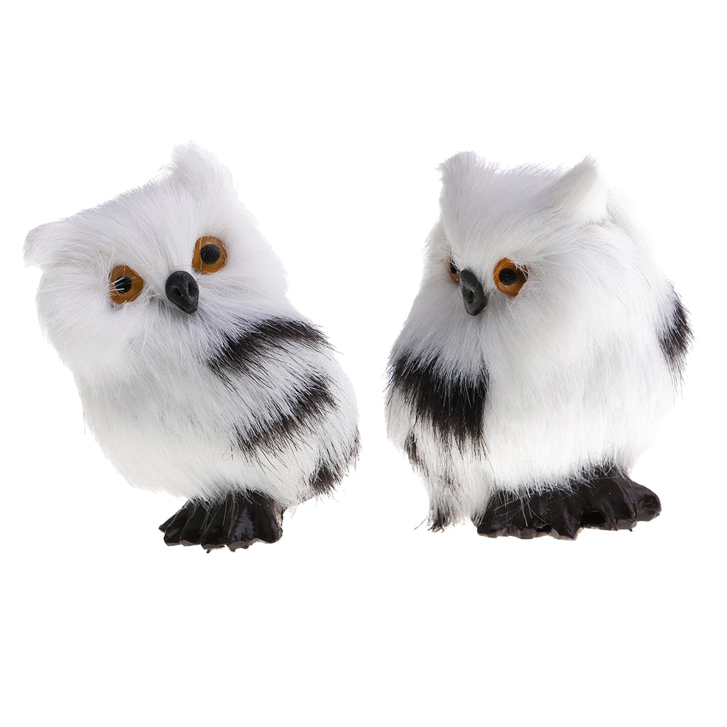 Simulation Lifelike Flying Owl With Wings for Home Garden Ornaments Left