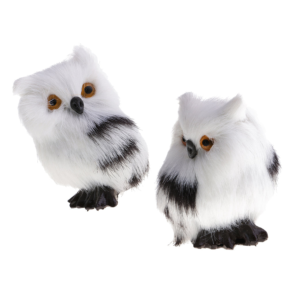 Simulation Lifelike Flying Owl With Wings for Home Garden Ornaments Left