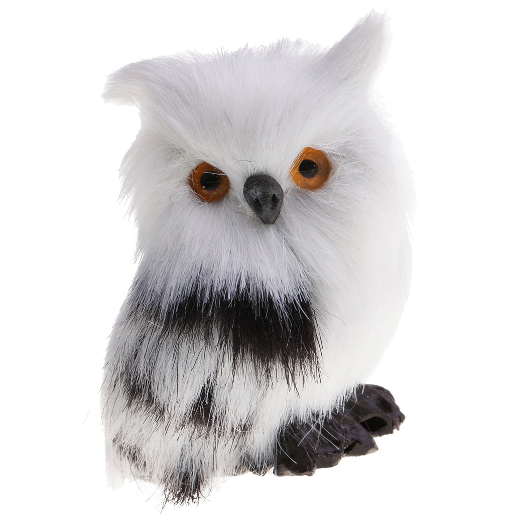 Simulation Lifelike Flying Owl With Wings for Home Garden Ornaments Left
