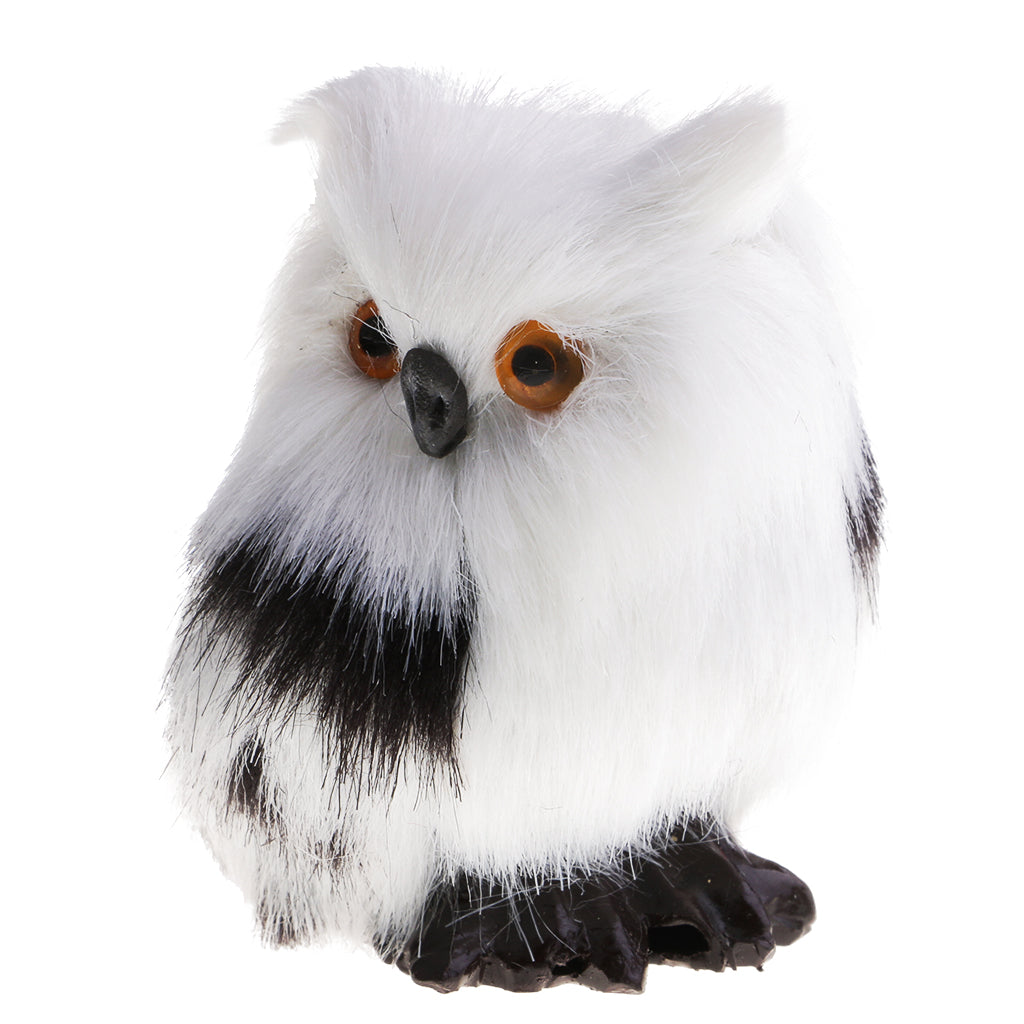 Simulation Lifelike Flying Owl With Wings for Home Garden Ornaments Left