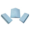 3pcs Bed Wedge Pillow Elevation Cushion Lumbar Knee Support Pad Set Blue