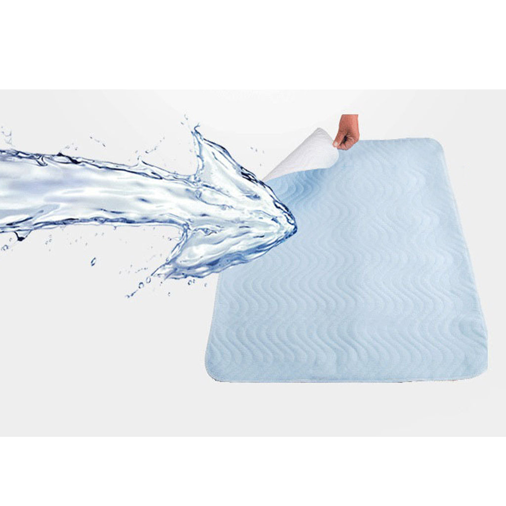 Waterproof Washable Incontinence Bed Pad Underpad Protector for Adult Kids M