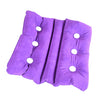 Foldable Air Inflatable Cushion Seat Chair Wheelchair Pillow Pad Purple