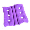 Foldable Air Inflatable Cushion Seat Chair Wheelchair Pillow Pad Purple