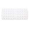 Acupressure Foot Mat Reflexology Walking Massage Pad for Pain Relief White