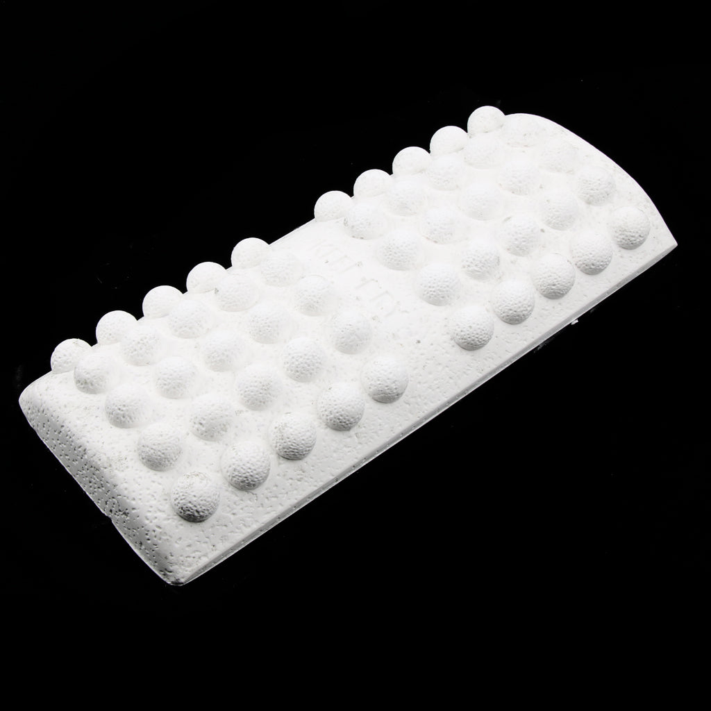 Acupressure Foot Mat Reflexology Walking Massage Pad for Pain Relief White