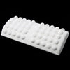 Acupressure Foot Mat Reflexology Walking Massage Pad for Pain Relief White