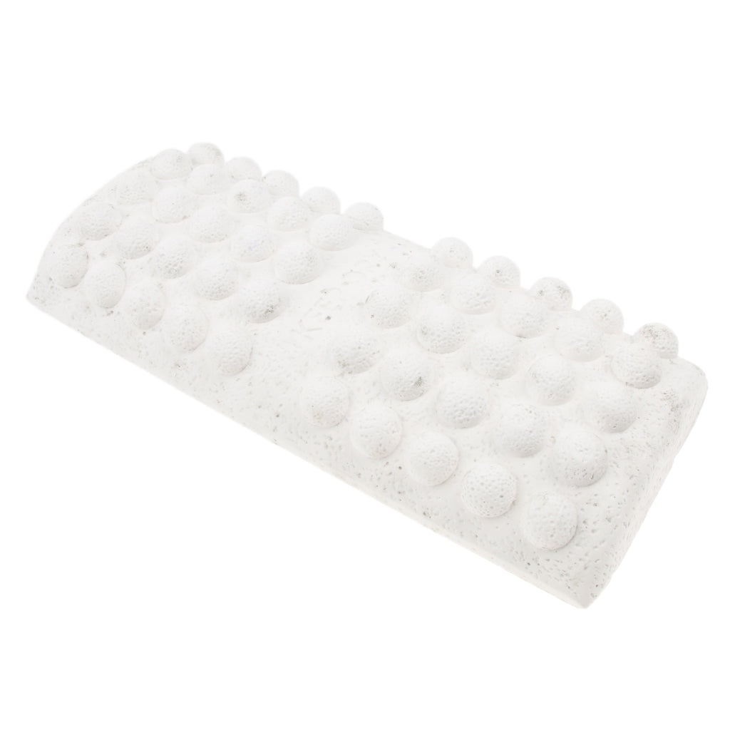 Acupressure Foot Mat Reflexology Walking Massage Pad for Pain Relief White