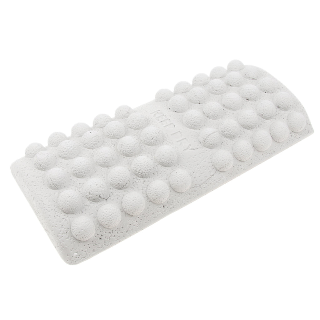 Acupressure Foot Mat Reflexology Walking Massage Pad for Pain Relief Gray