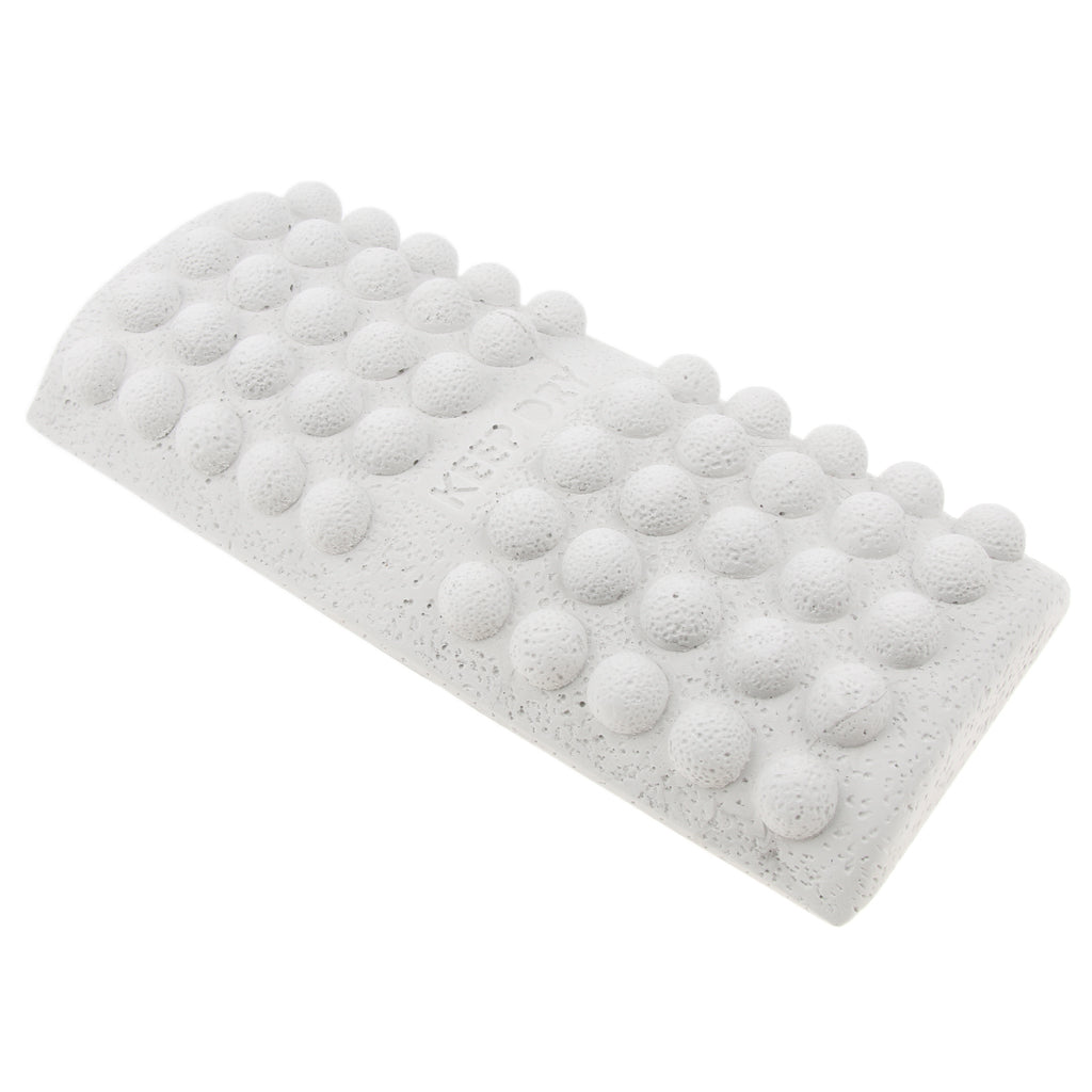 Acupressure Foot Mat Reflexology Walking Massage Pad for Pain Relief Gray