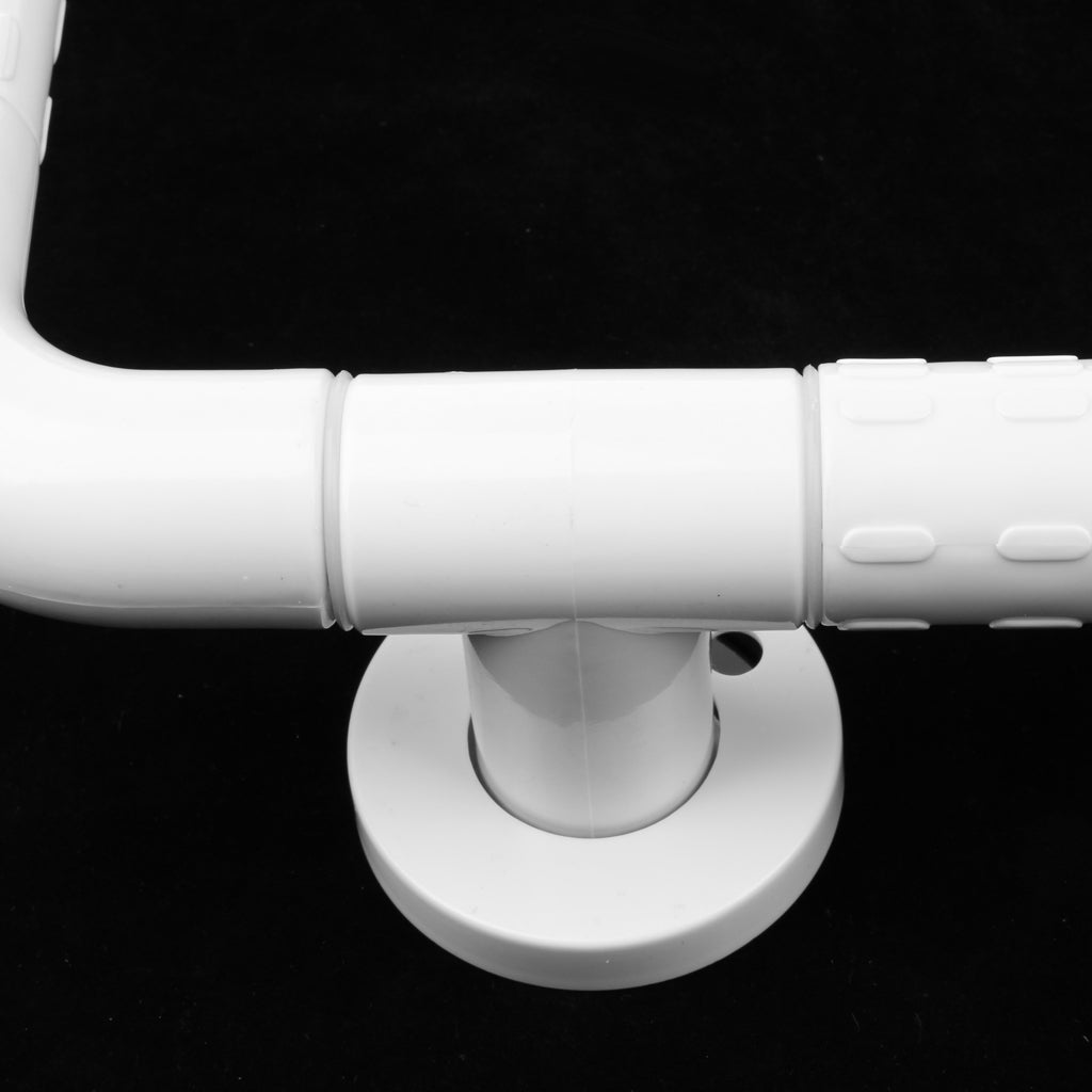 Wall Mounted Bathroom Shower Toilet Bath Tub Grab Bar Safety Handrail White