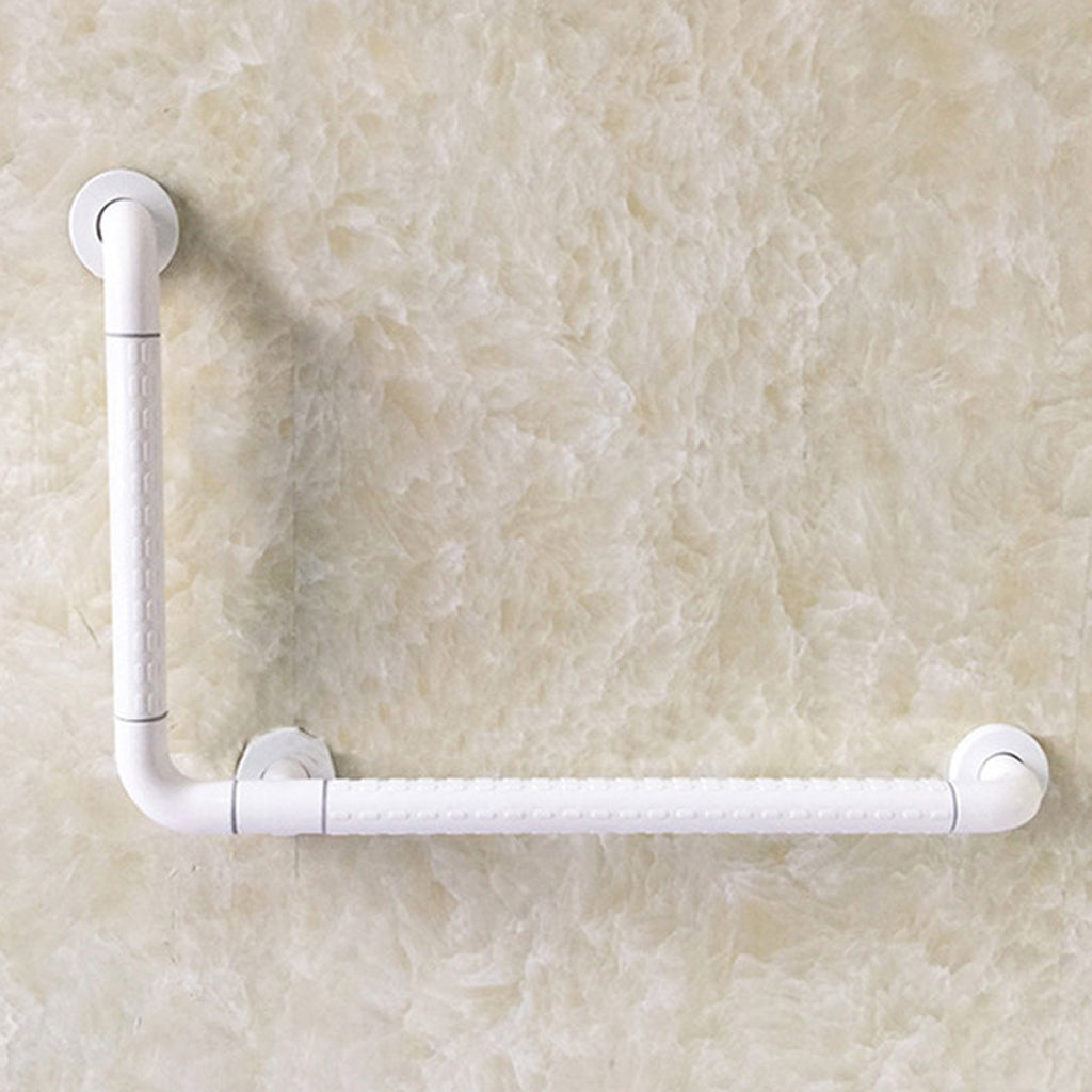 Wall Mounted Bathroom Shower Toilet Bath Tub Grab Bar Safety Handrail White