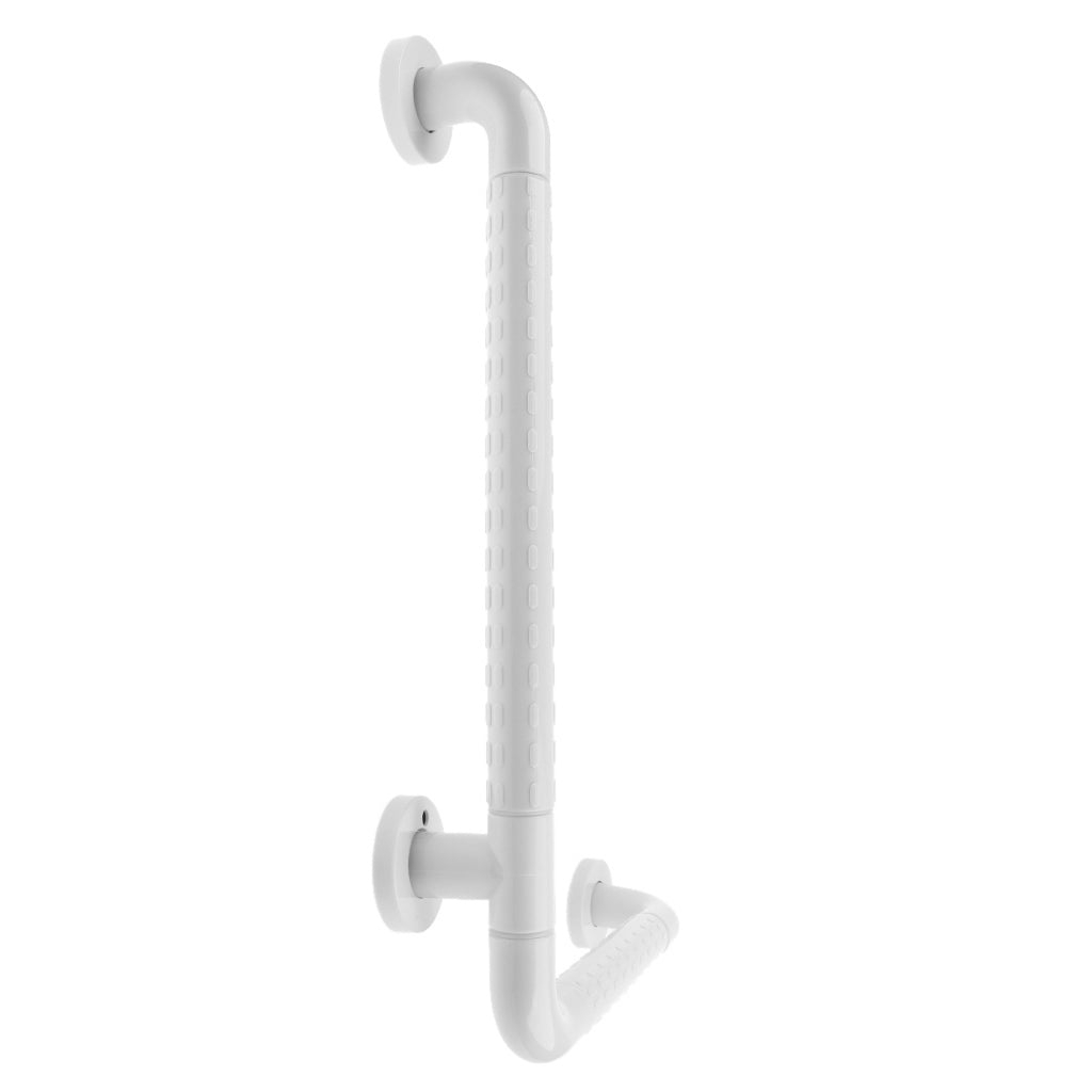 Wall Mounted Bathroom Shower Toilet Bath Tub Grab Bar Safety Handrail White