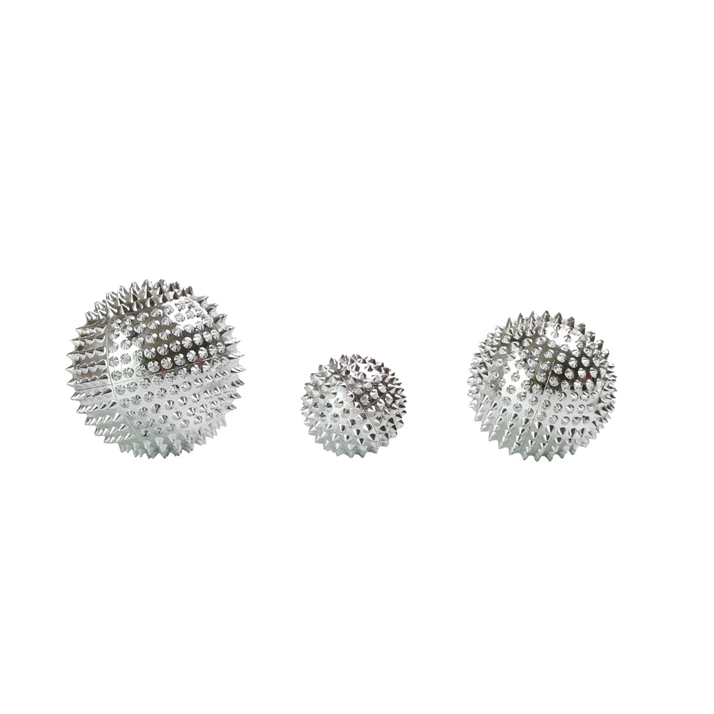 3 Pieces Magnetic Spiky Roller Acupressure Massage Ball Relief Pain Sliver