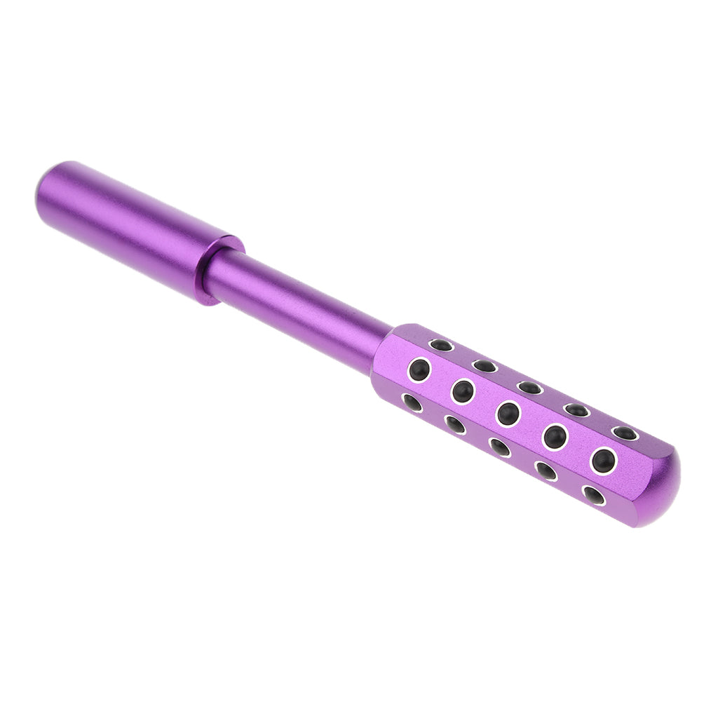 Face Chin Neck Lifting Tightening Face Massage Roller Stick Tool Purple