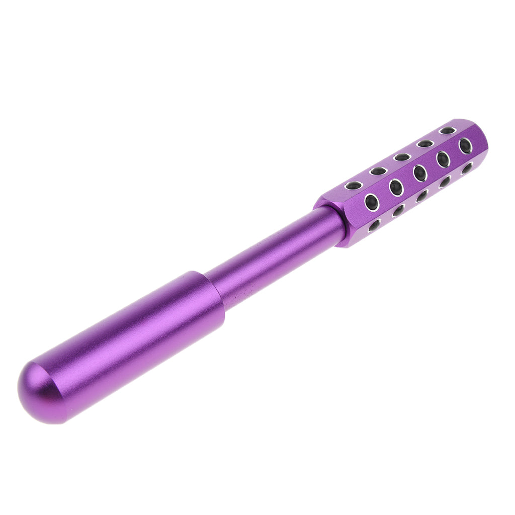 Face Chin Neck Lifting Tightening Face Massage Roller Stick Tool Purple