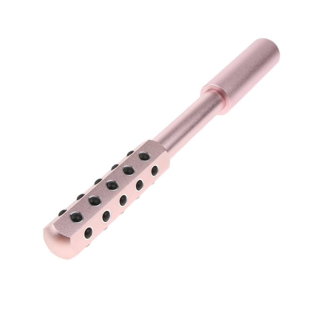 Face Chin Neck Lifting Tightening Face Massage Roller Stick Tool Pink