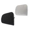 Memory Foam Lumbar Back Support Seat Cushion Travel Pillow for Chair Black