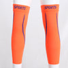 1 Pair Sport Leg Compression Sleeves Calf Guard Brace S-M Orange