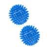 2 Pieces Spiky Trigger Point Acupuncture Deep Tissue Massage Balls Blue