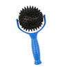 Handheld Acupuncture Body Massager Spiky Point Massage Ball  Blue +Black