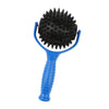 Handheld Acupuncture Body Massager Spiky Point Massage Ball  Blue +Black