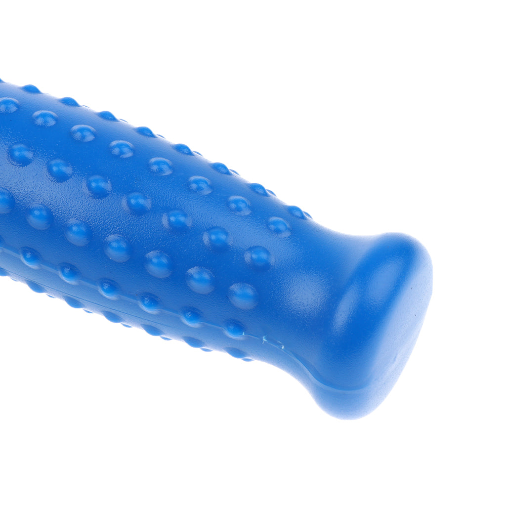 Handheld Acupuncture Body Massager Spiky Point Massage Ball  Blue +Black