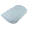 Memory Foam Back Waist Cushion Massage Pregnant Women Lumbar Pillow Sky Blue