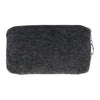 5 Pieces Felt Eyewear Eyeglass Case Sunglasses Pouch Storage Bag Dark Grey