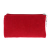 5 Pieces Felt Eyewear Eyeglass Case Sunglasses Pouch Storage Bag Red