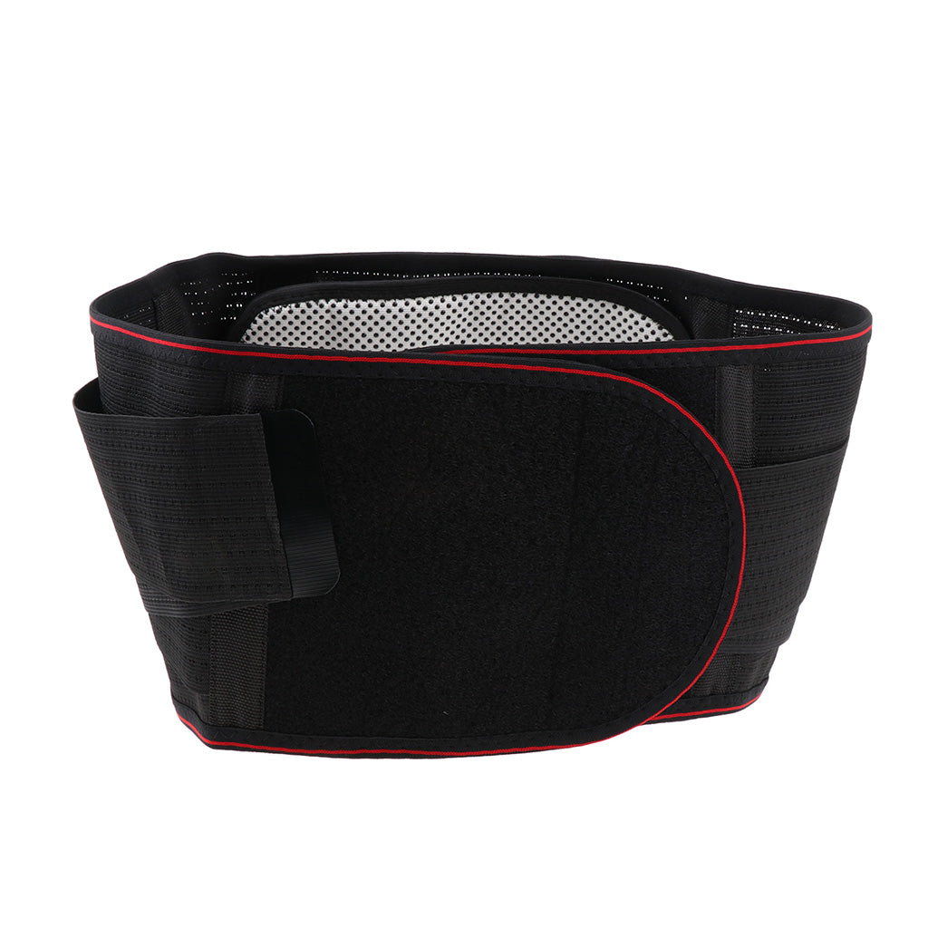 Tourmaline Self-heating Magnetic Waist Belt Lumbar Waist Support Brace XL