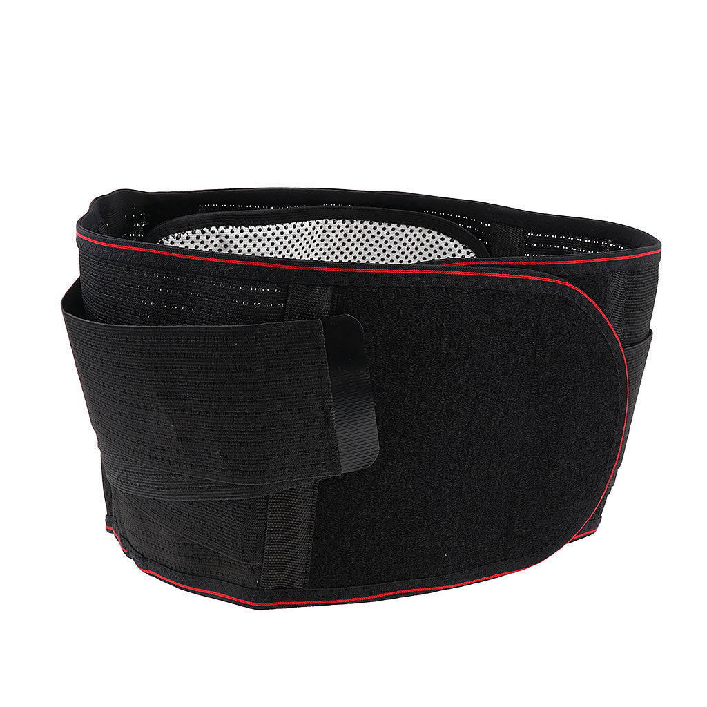 Tourmaline Self-heating Magnetic Waist Belt Lumbar Waist Support Brace XL