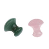 Women Facial Beauty Massage Jade Stone Relaxing Mushroom Massage Stone Pink