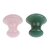 Women Facial Beauty Massage Jade Stone Relaxing Mushroom Massage Stone Pink