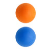 Deep Tissue Lacrosse Myofascial Massage Ball for Back Neck Orange Blue