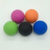 Deep Tissue Lacrosse Myofascial Massage Ball for Back Neck Orange Blue