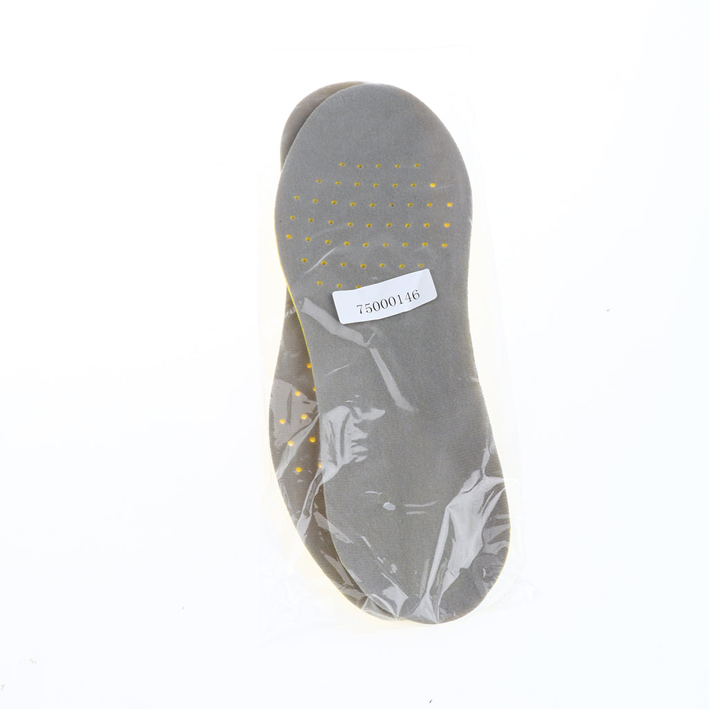 Sports Memory Foam Orthotic Arch Support Shoe Insoles Insert Pads L Grey