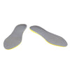 Sports Memory Foam Orthotic Arch Support Shoe Insoles Insert Pads L Grey