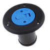 Boat Deck Filler - Petrol/Fuel/Gas/Water/Diesel - Tank Deck Fill Cap Black