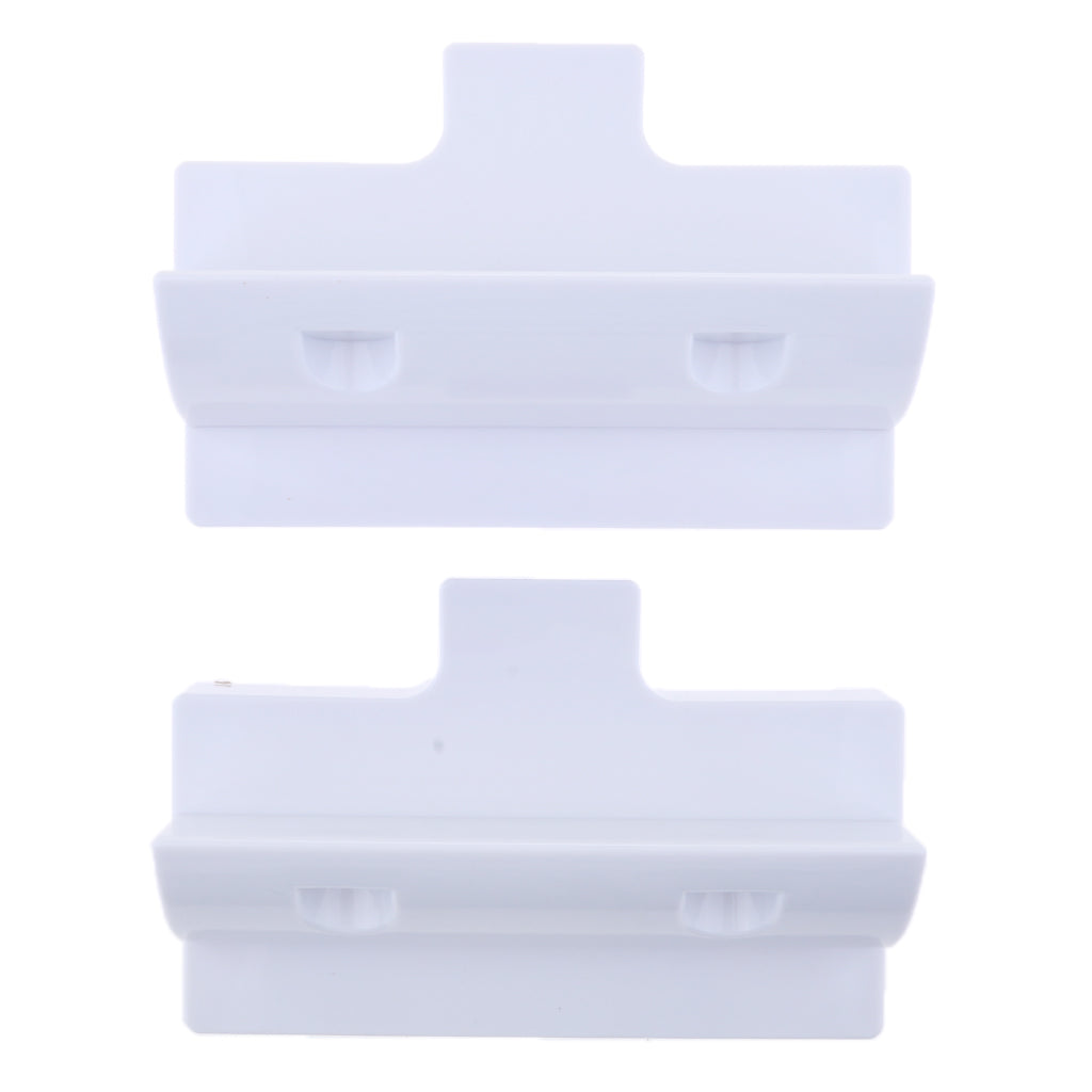 Solar Panel Short Side Mounting Brackets /Mounts for Motorhome Boat White