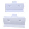 Solar Panel Short Side Mounting Brackets /Mounts for Motorhome Boat White