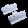 Solar Panel Short Side Mounting Brackets /Mounts for Motorhome Boat White