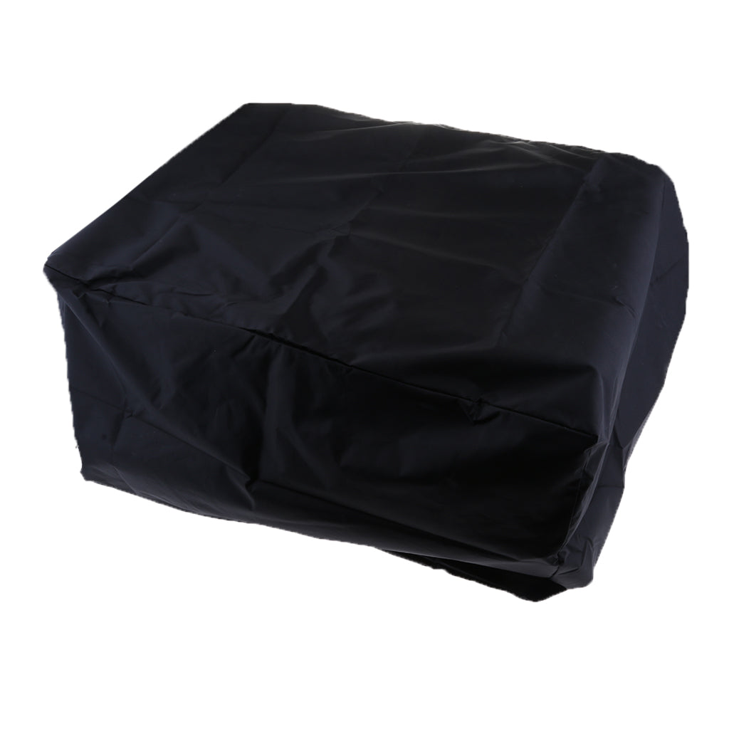 Black Waterproof Marine Boat Outboard Motor Protector Cover for 30-90 HP Engines