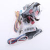 Racing Car 12V LED Toggle Ignition Switch Panel Engine Start Push Button