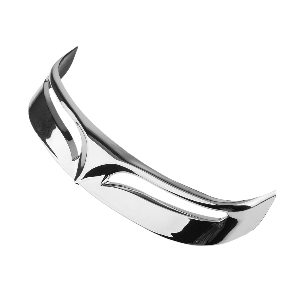 ABS Plastic Sliver Rear Fender Tip for Harley Fatboy FLSTF 2009-2013