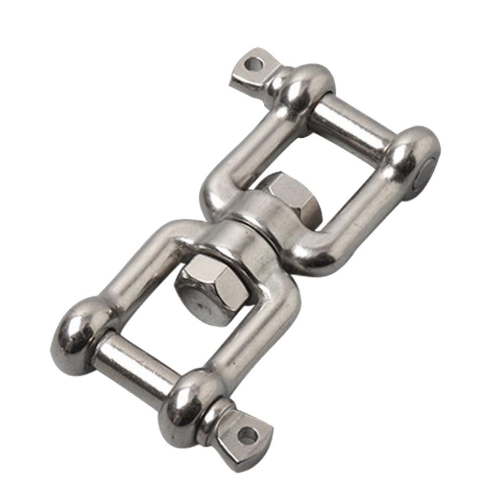 Boat Jaw Anchor Chain Swivel Connector Shackle 316 Stainless Steel 8mm