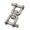 Boat Jaw Anchor Chain Swivel Connector Shackle 316 Stainless Steel 8mm